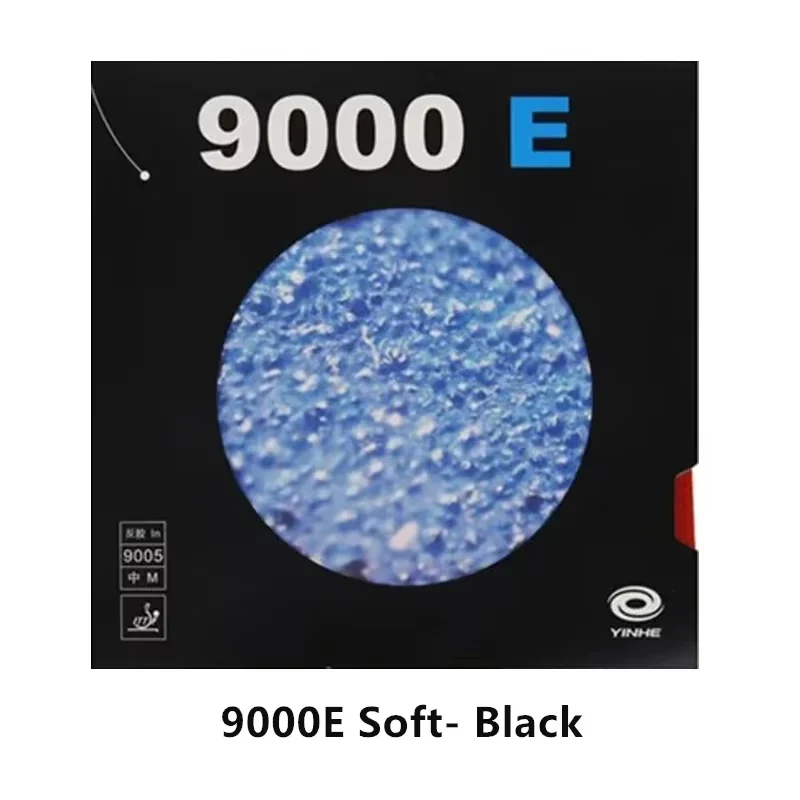 YINHE 9000E Table Tennis Rubber Sticky Rubbers - Black - Image 6