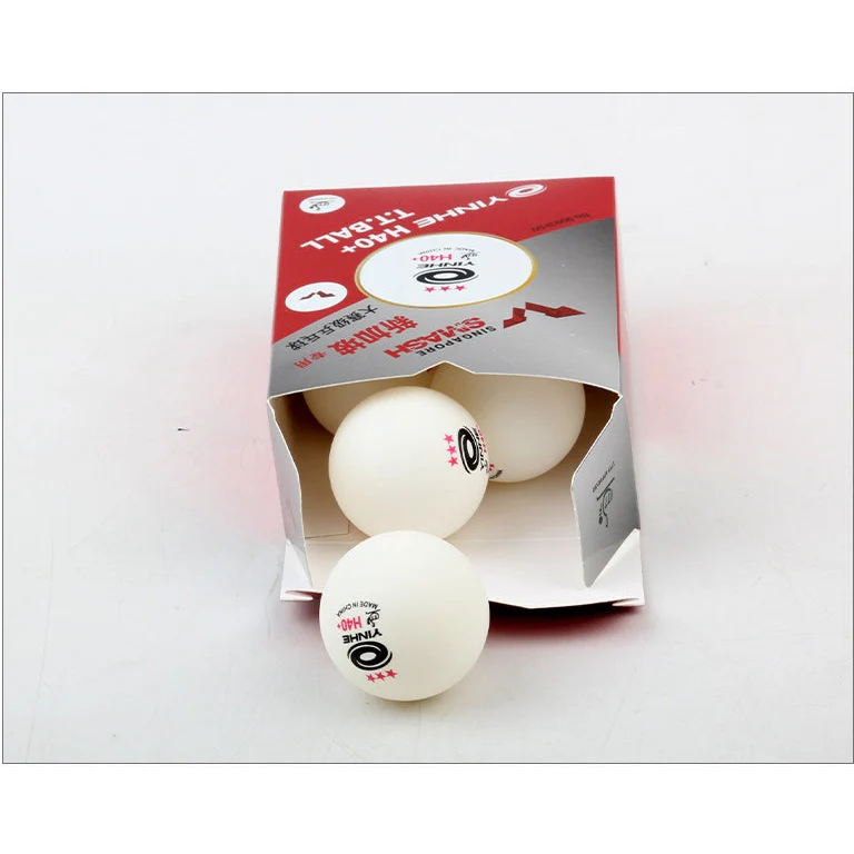 Yinhe H40+ Seamed Singapore Smash WTT 3 Star White 6PC Table Tennis Ball - Image 3