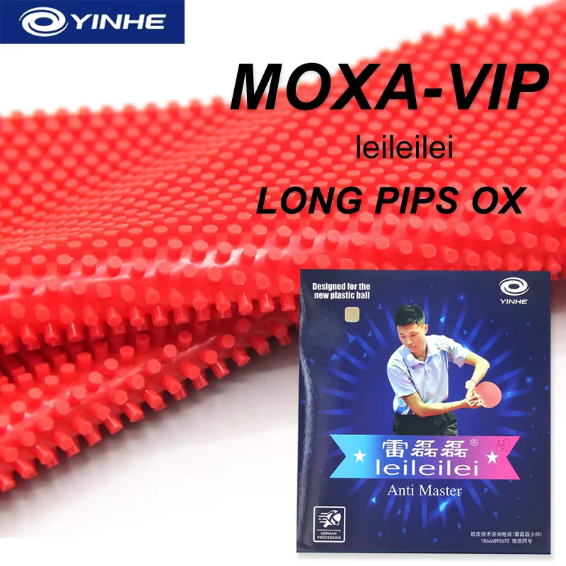 YINHE MOXA-VIP Long Pips OX Table Tennis Rubber - Image 3