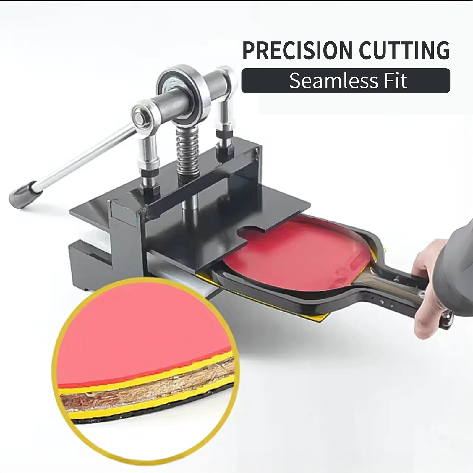 YINHE(7037-24)Professional Cutting Edge Cutting Machine Rubber Cutting Cutter Cutter Anti-glue Rubber Special Manual Trimming Machine - Image 7