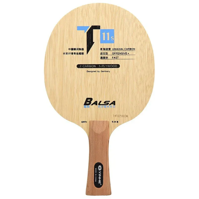 YINHE T-10S T-11S Ultralight Balsa Cypress Carbon Table Tennis Blade - Image 6