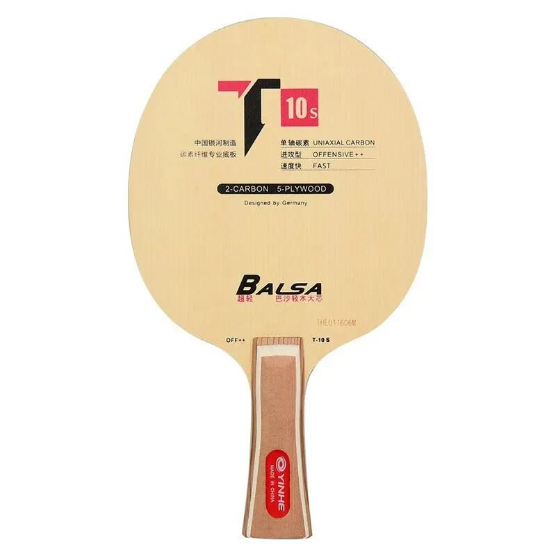 YINHE T-10S T-11S Ultralight Balsa Cypress Carbon Table Tennis Blade - Image 7