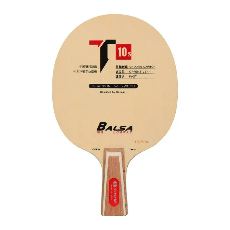 YINHE T-10S T-11S Ultralight Balsa Cypress Carbon Table Tennis Blade - Image 8