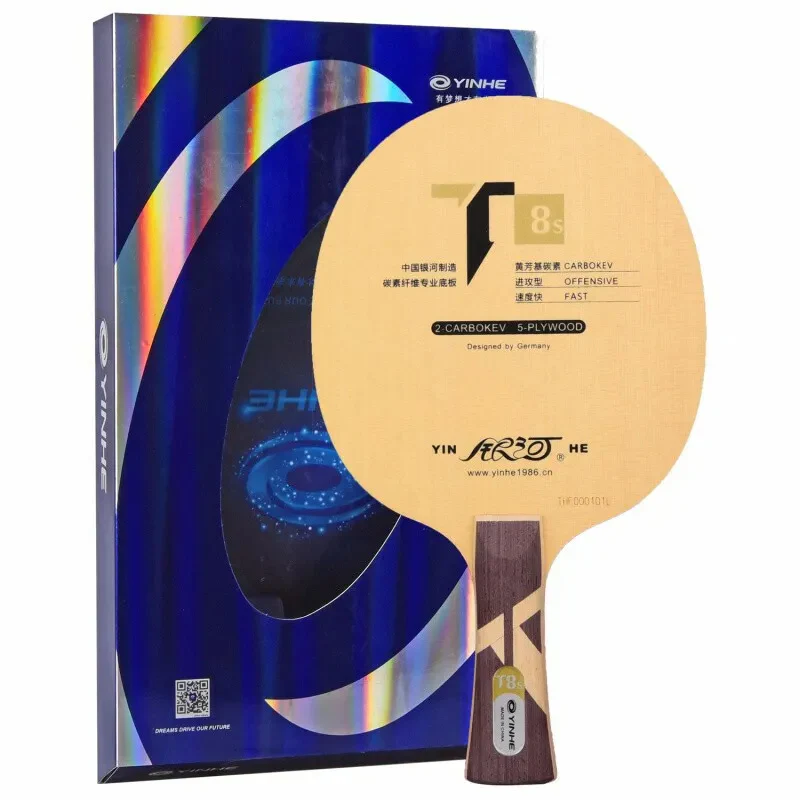 YINHE T-8s Cypress Huang Fang Carbon Table Tennis Blade