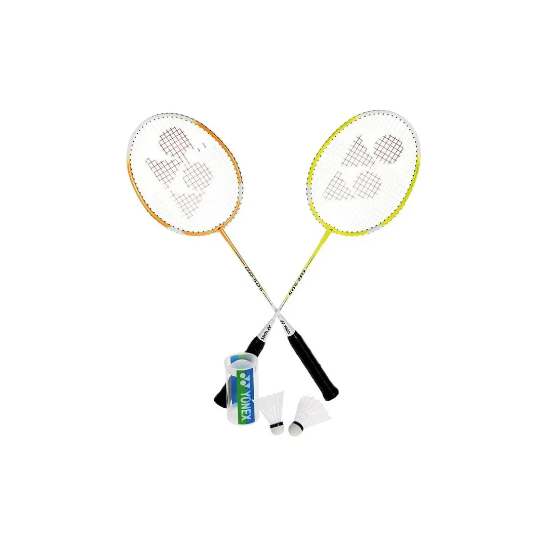 YONEX 2-Player Badminton Set 2 Racket with Shuttlecocks GR-505(set) - Image 3