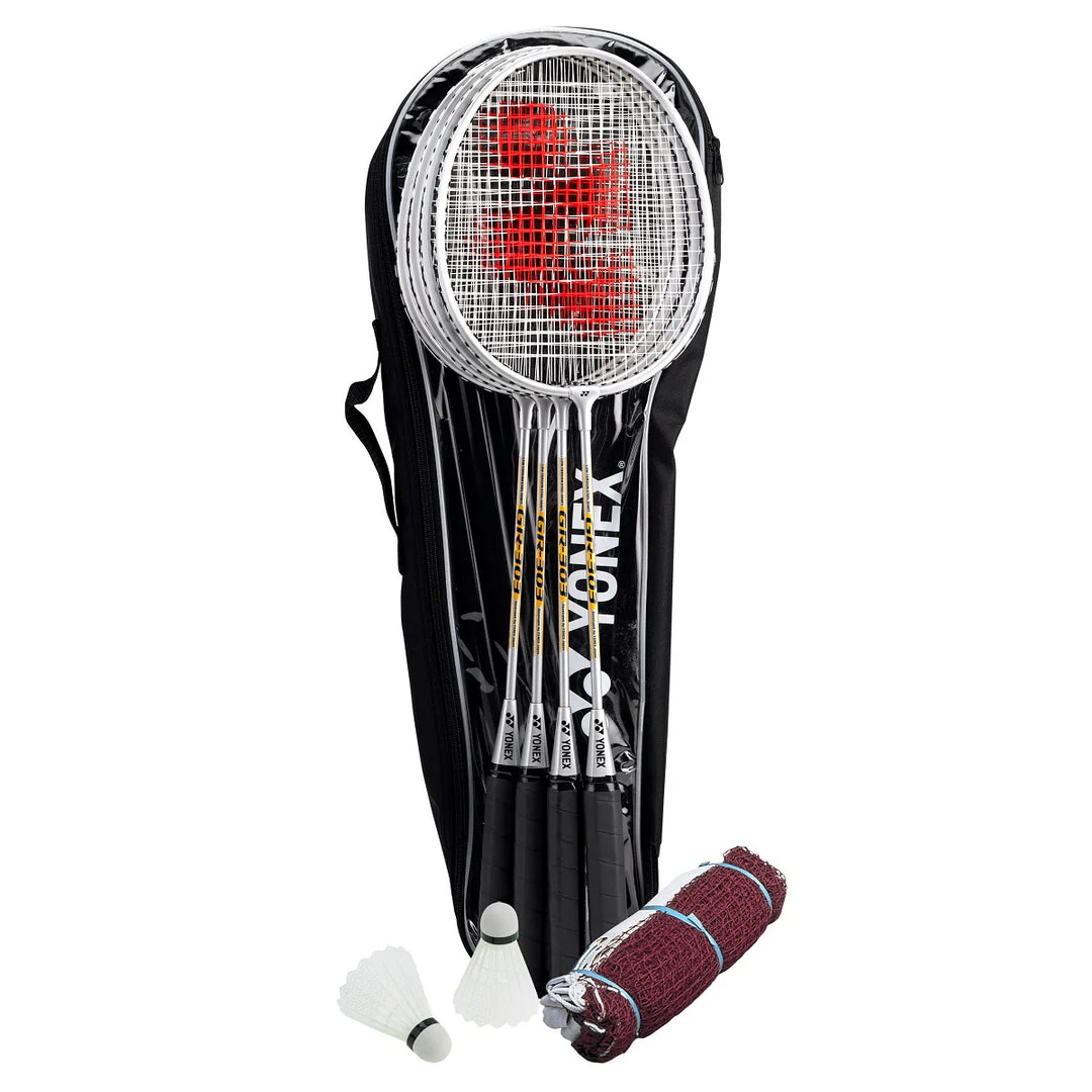 YONEX 4-Player Badminton Set 4Racket/Shuttlecocks/Net/Poles/Bag - Image 3