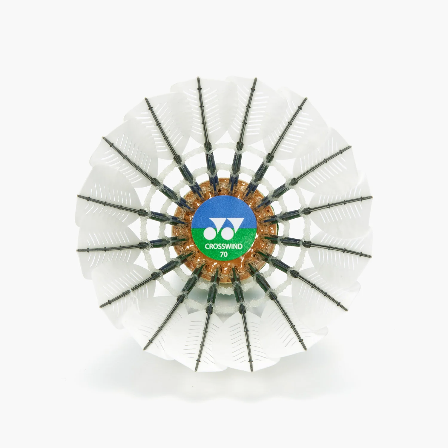 YONEX 6PCS Artificial Badminton Shuttlecock CROSSWIND 70 - Image 3