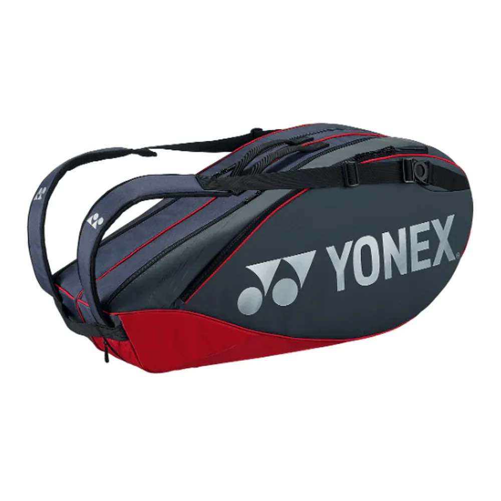 YONEX 92326EX - 6PCS Pro Tournament Bag [Grayish Pearl] Badminton Bag