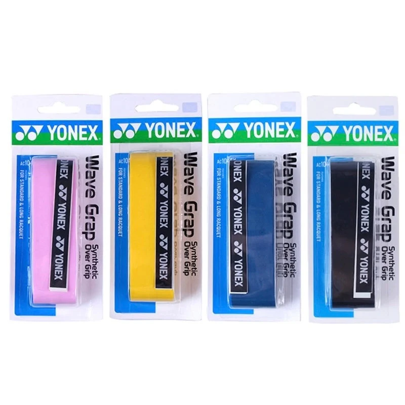 YONEX AC104EX Wave Grap (1 wrap) Racket Grip - YELLOW - Image 8