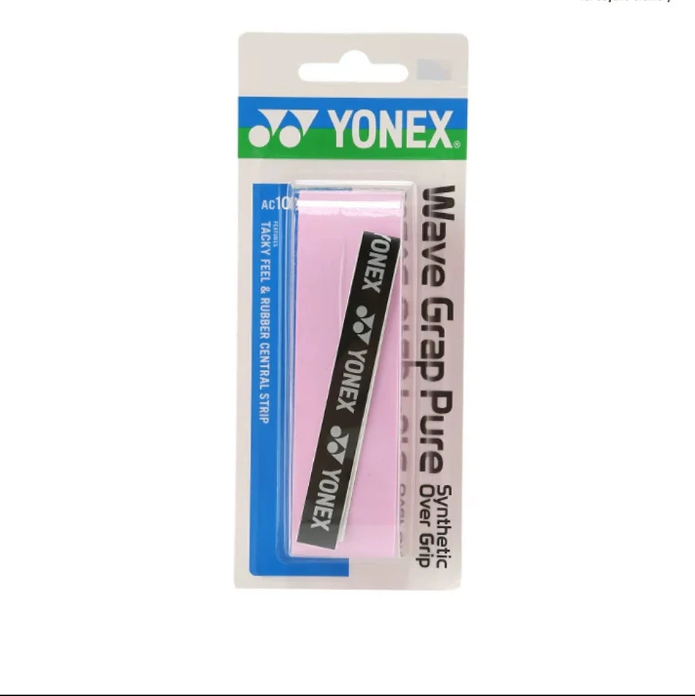 YONEX AC108WEX Wave Grap Pure Synthetic Over Grip - BLACK - Image 13