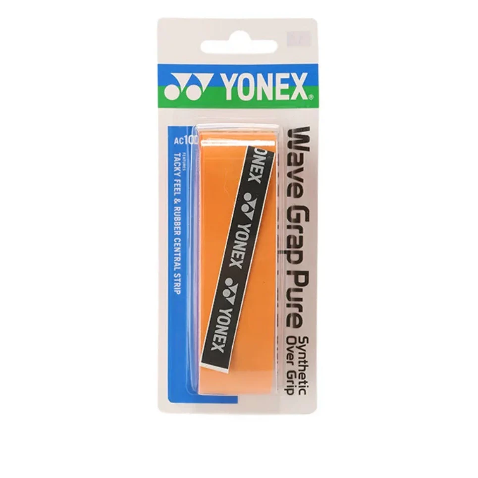YONEX AC108WEX Wave Grap Pure Synthetic Over Grip - BLACK - Image 14