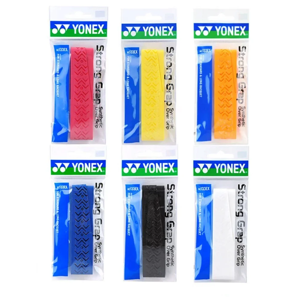 YONEX AC133EX Strong Grap Synthetic Over Grip (1 wrap) - BLACK - Image 4