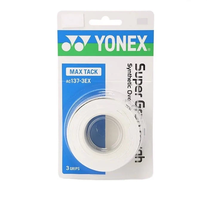 YONEX AC137-3EX SUPER GRAP TOUGH MAX TACK (3 wraps) Badminton Product - BLACK - Image 8
