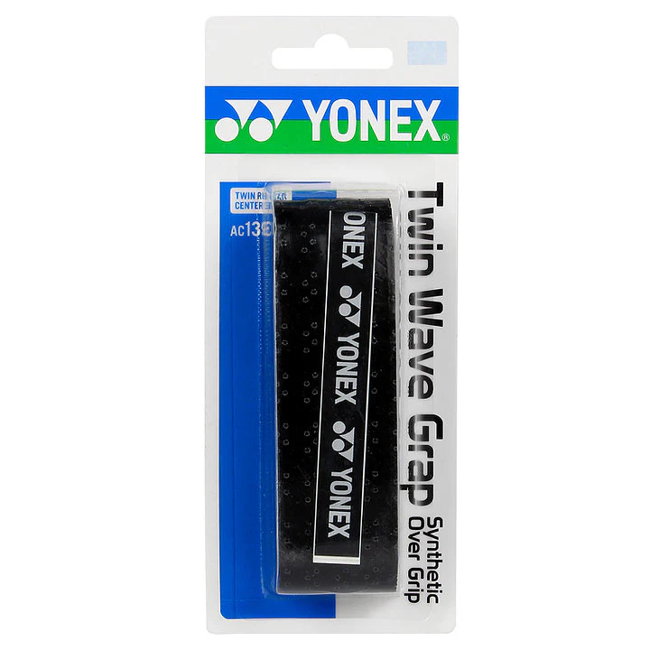 Yonex AC139EX Twin Wave Grap Tape Racket Grip - BLACK - Image 7