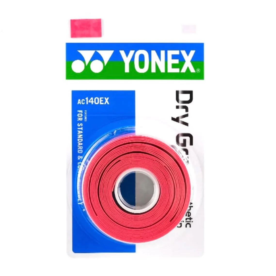 YONEX AC140EX Dry Grap 3 Grip Tape - BLACK - Image 5
