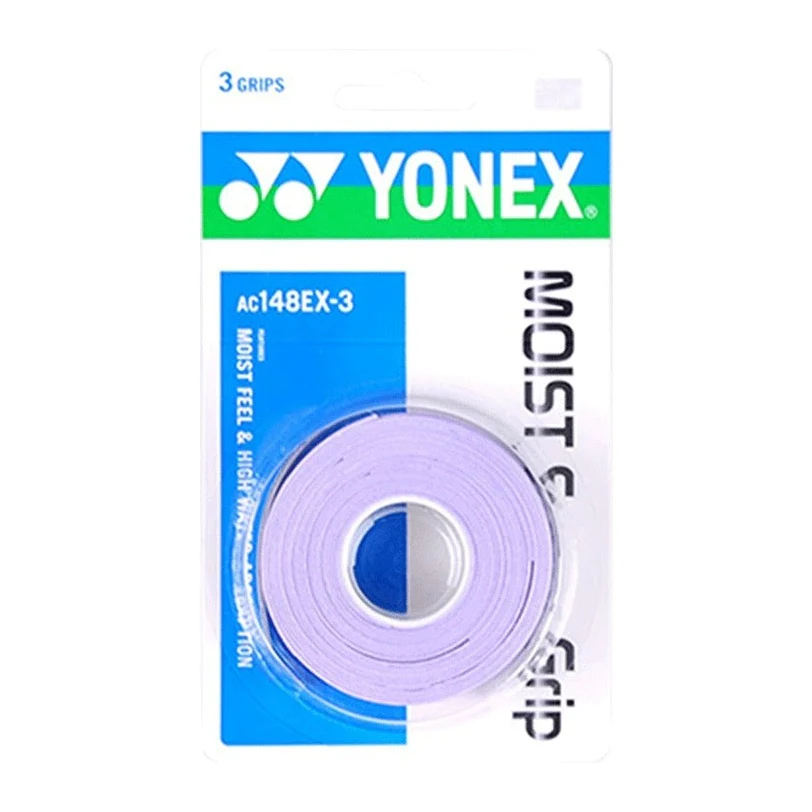 YONEX AC148EX-3 Moist Super Grip 3 Grip Tape - WHITE - Image 9