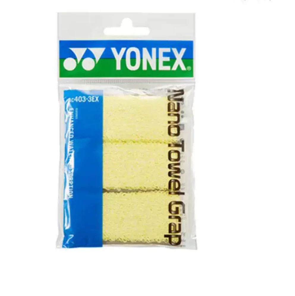 YONEX AC403-3EX Nano Towel Grap 3 Grips - RED - Image 4