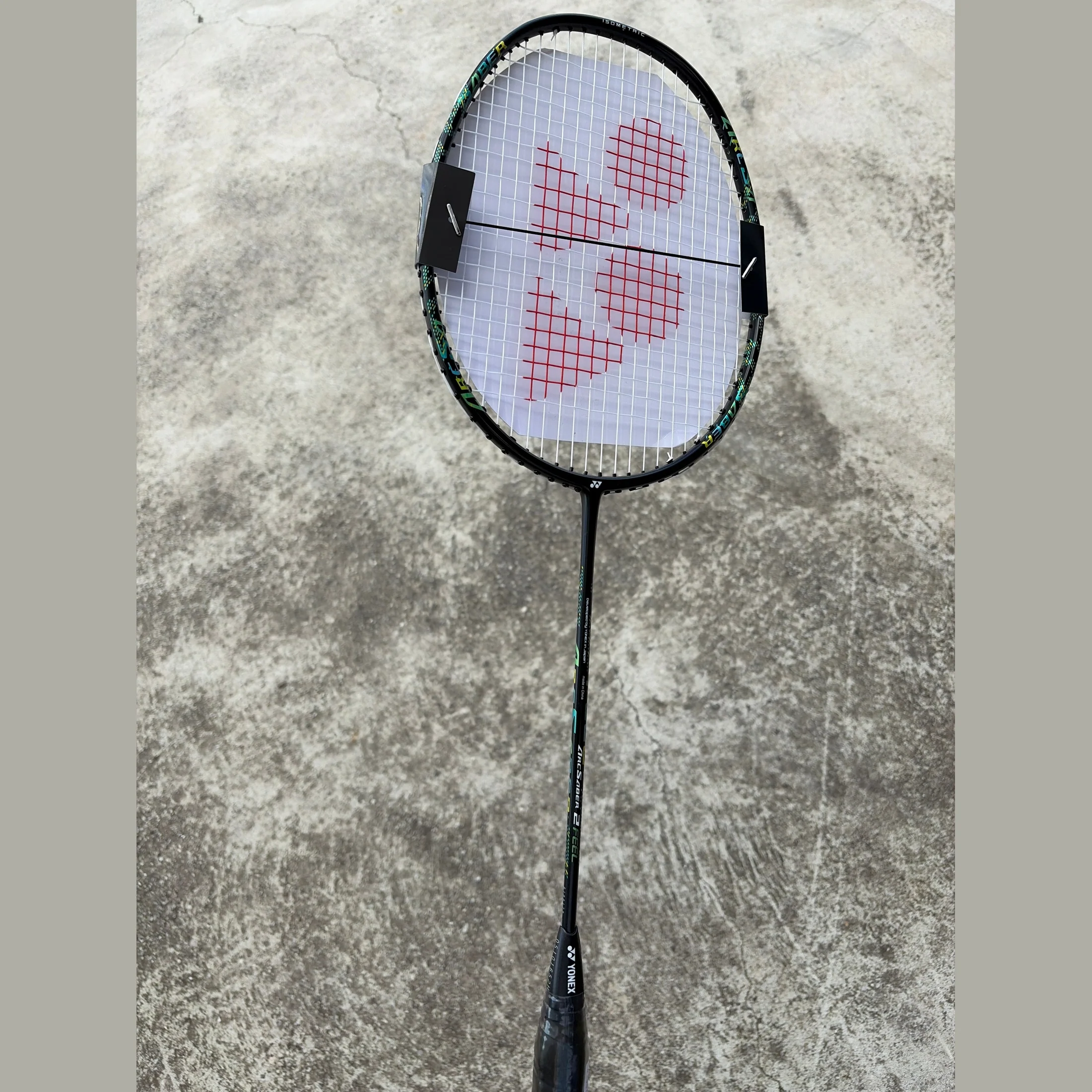 YONEX Arcsaber 2 Feel Badminton Racket Black/Green 4U*5 Strung - Image 3