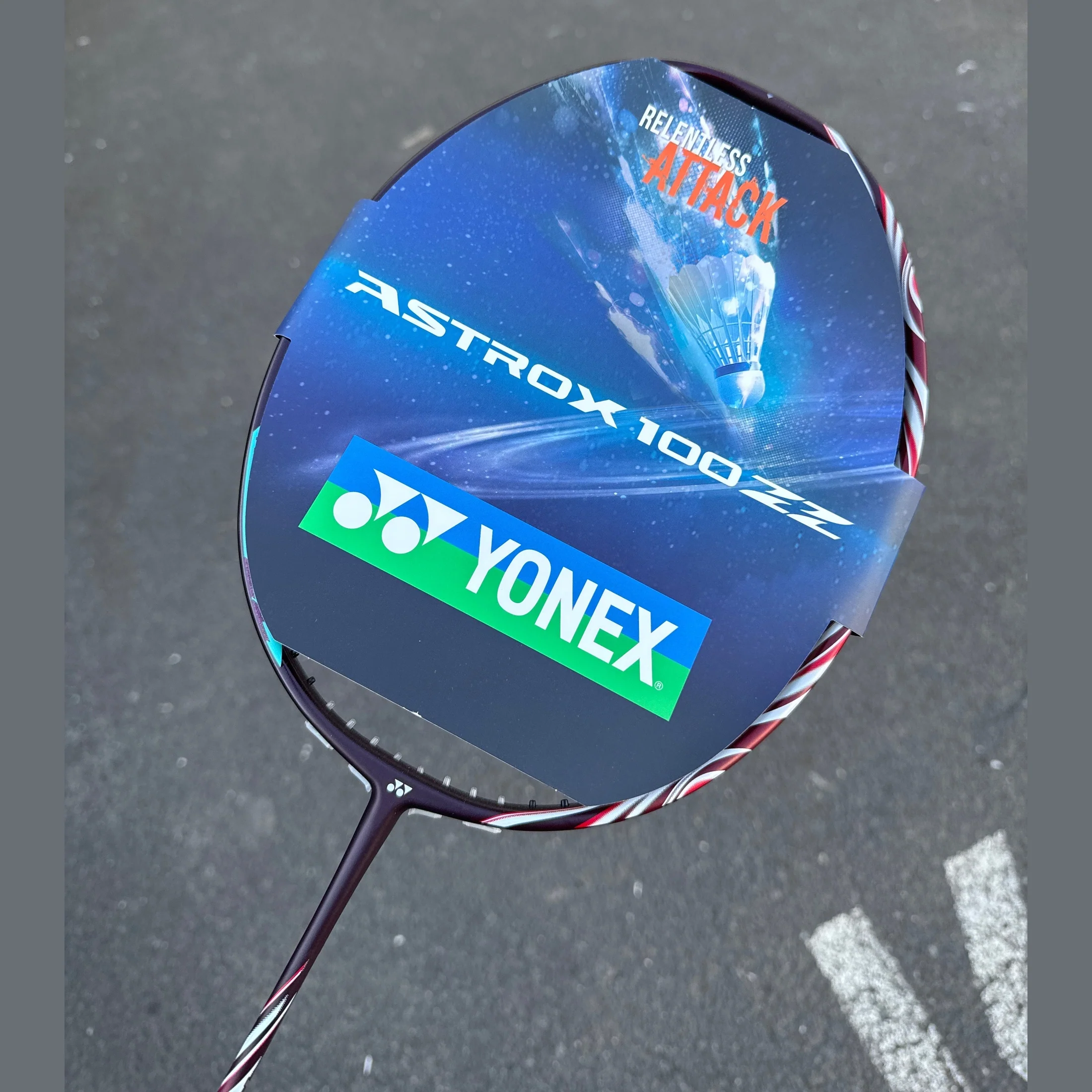 YONEX Astrox 100 ZZ Kurenai Colorway Badminton Racket 3U*4U - 4U G5 / 3U G5