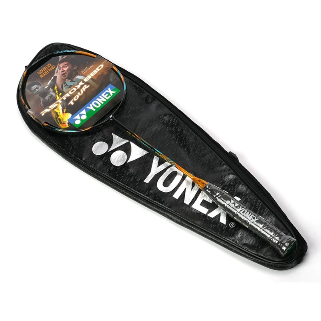 YONEX ASTROX 88D TOUR Badminton Racket 3U 4U 5G 6G Silver/Black Camel/Gold - Image 3
