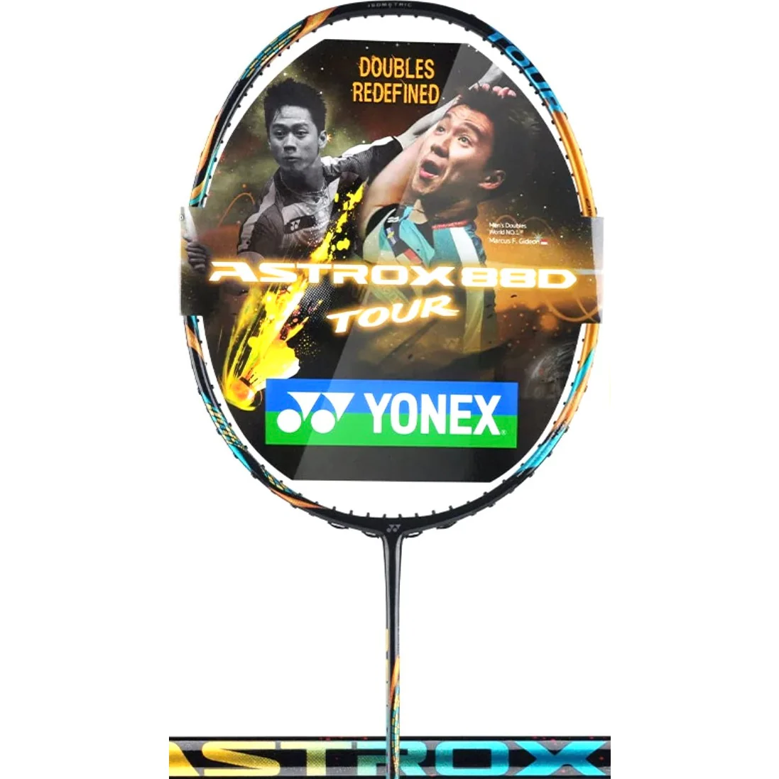 YONEX ASTROX 88D TOUR Badminton Racket 3U 4U 5G 6G Silver/Black Camel/Gold - Image 4
