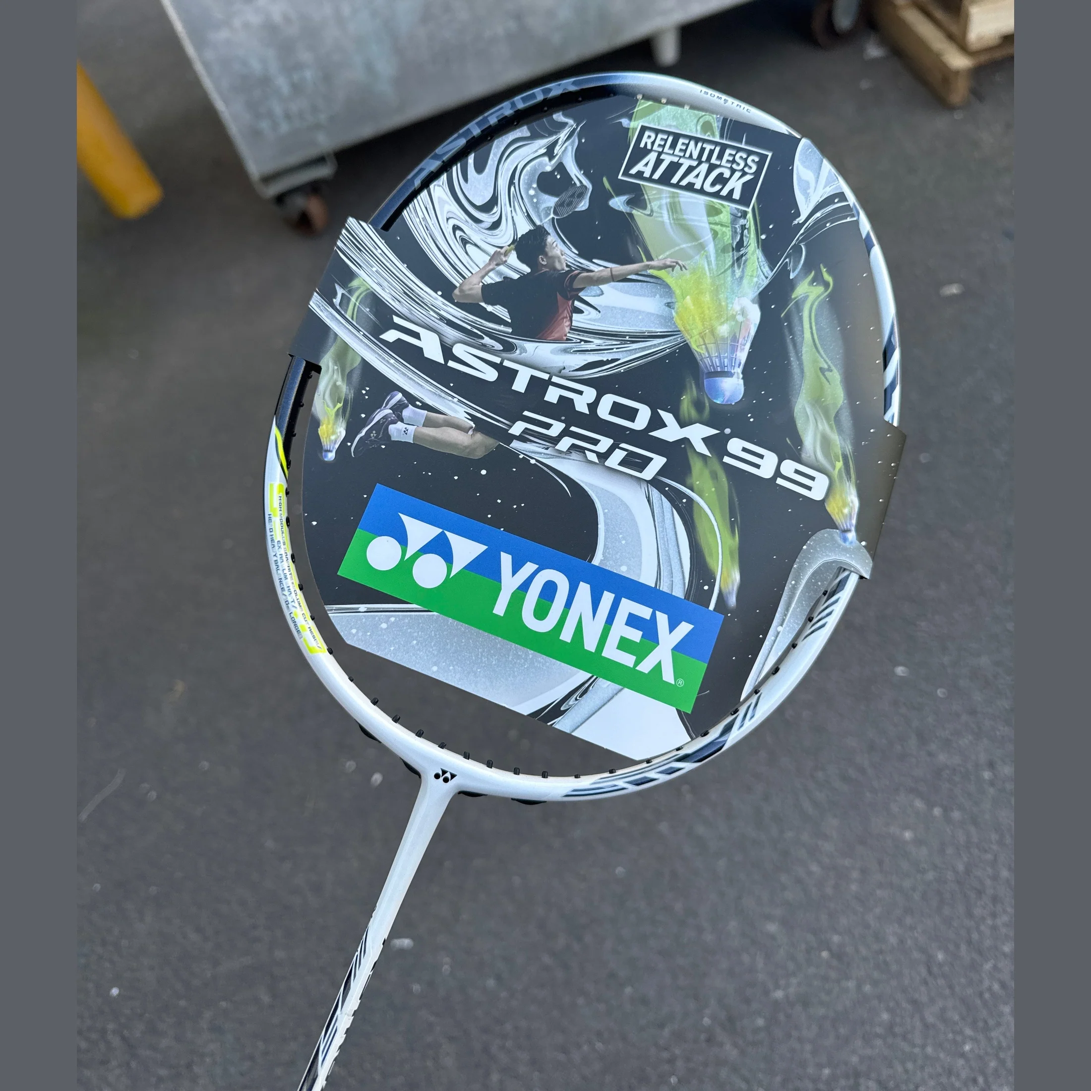YONEX Astrox 99 PRO White Tiger Badminton Racket 4U G5 Weight 83g