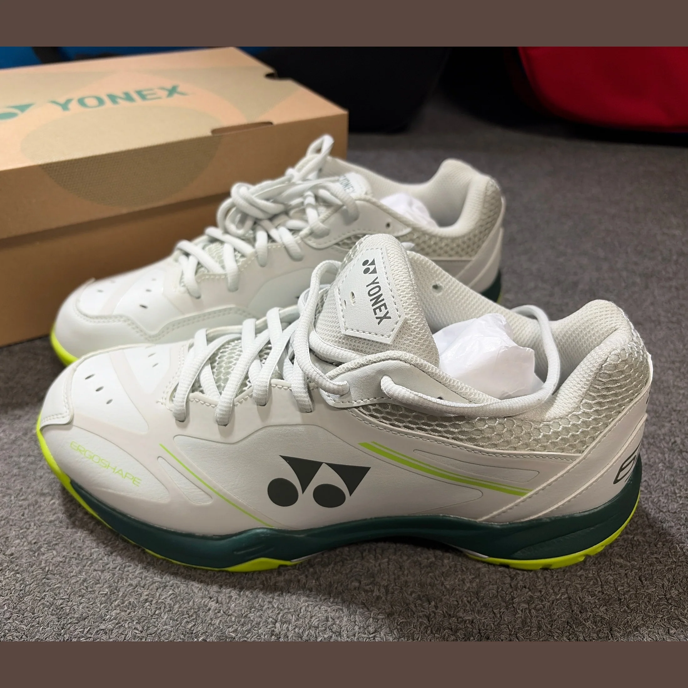 Yonex Power Cushion 65 X VA Badminton Shoes - Grayish Beige