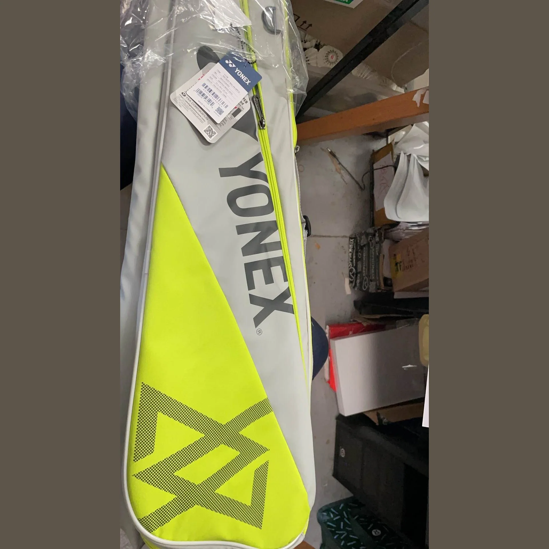 YONEX 2025 Club Racquet Bag VA (6pcs) for Badminton/Tennis - Grayish Beige BA52526VEX - Image 3