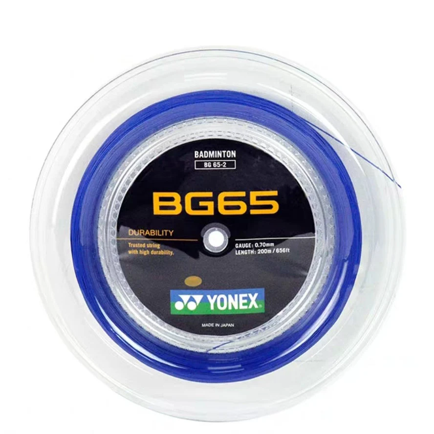 YONEX BG65 String (200m Coil) BG65 Badminton String - White - Image 3