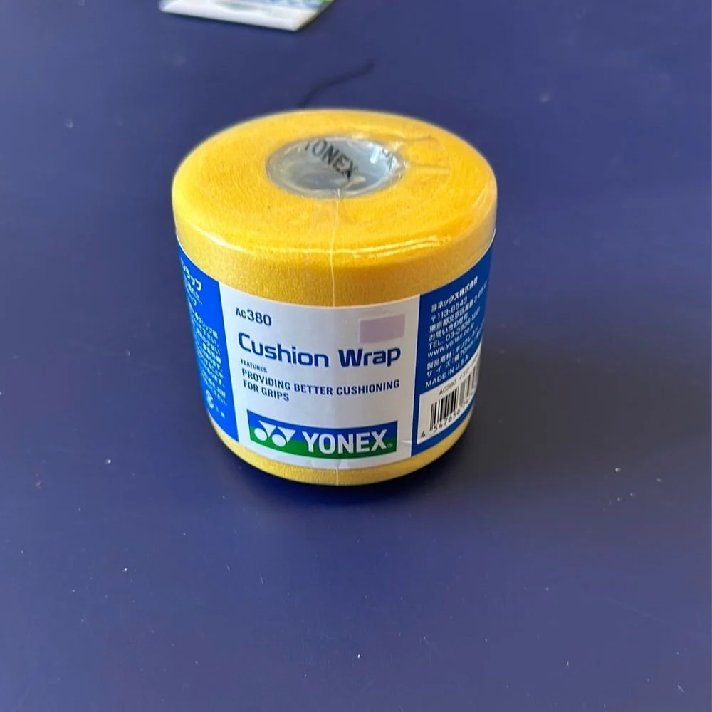 YONEX AC380 Cushion Wrap Grip - Yellow - Image 7