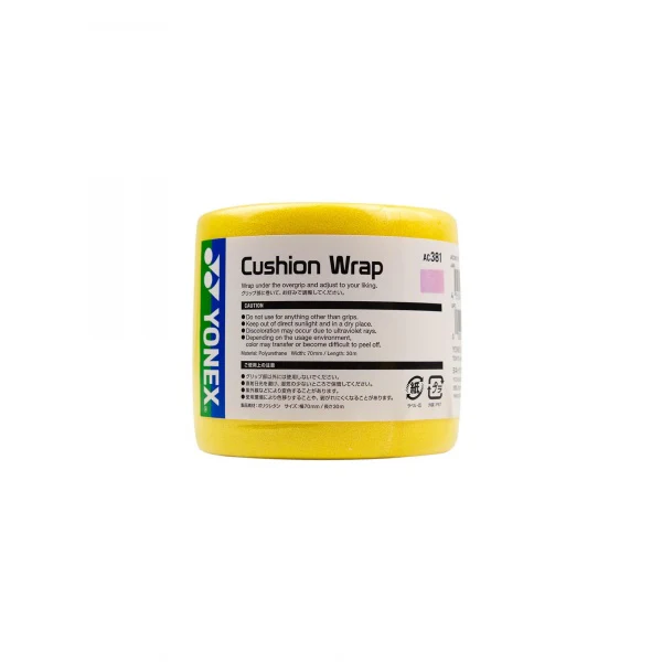 Yonex Cushion Wrap AC381 Racket Grip - Yellow
