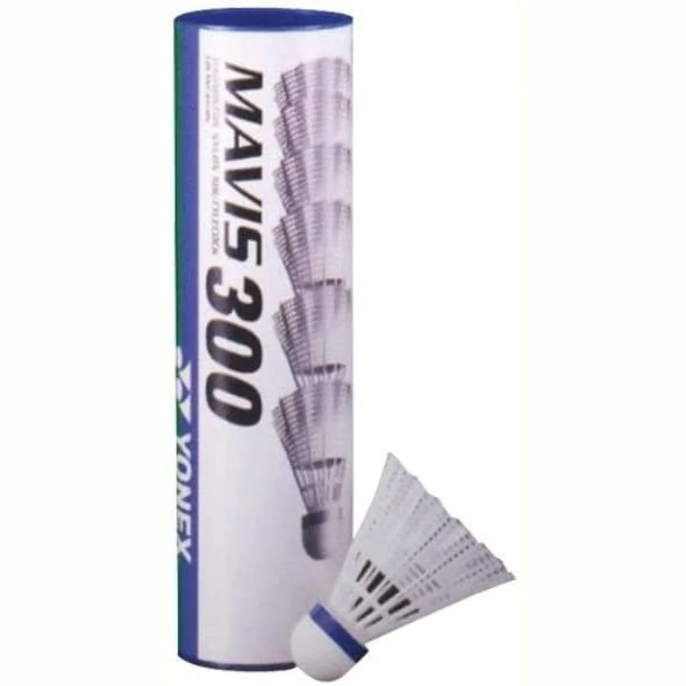 YONEX MAVIS 300 Badminton Nylon Shuttlecock 6PCS - WHITE - Image 3