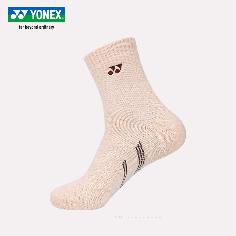 YONEX Men Badminton Sport Sock Badminton Apparel - White - Image 6