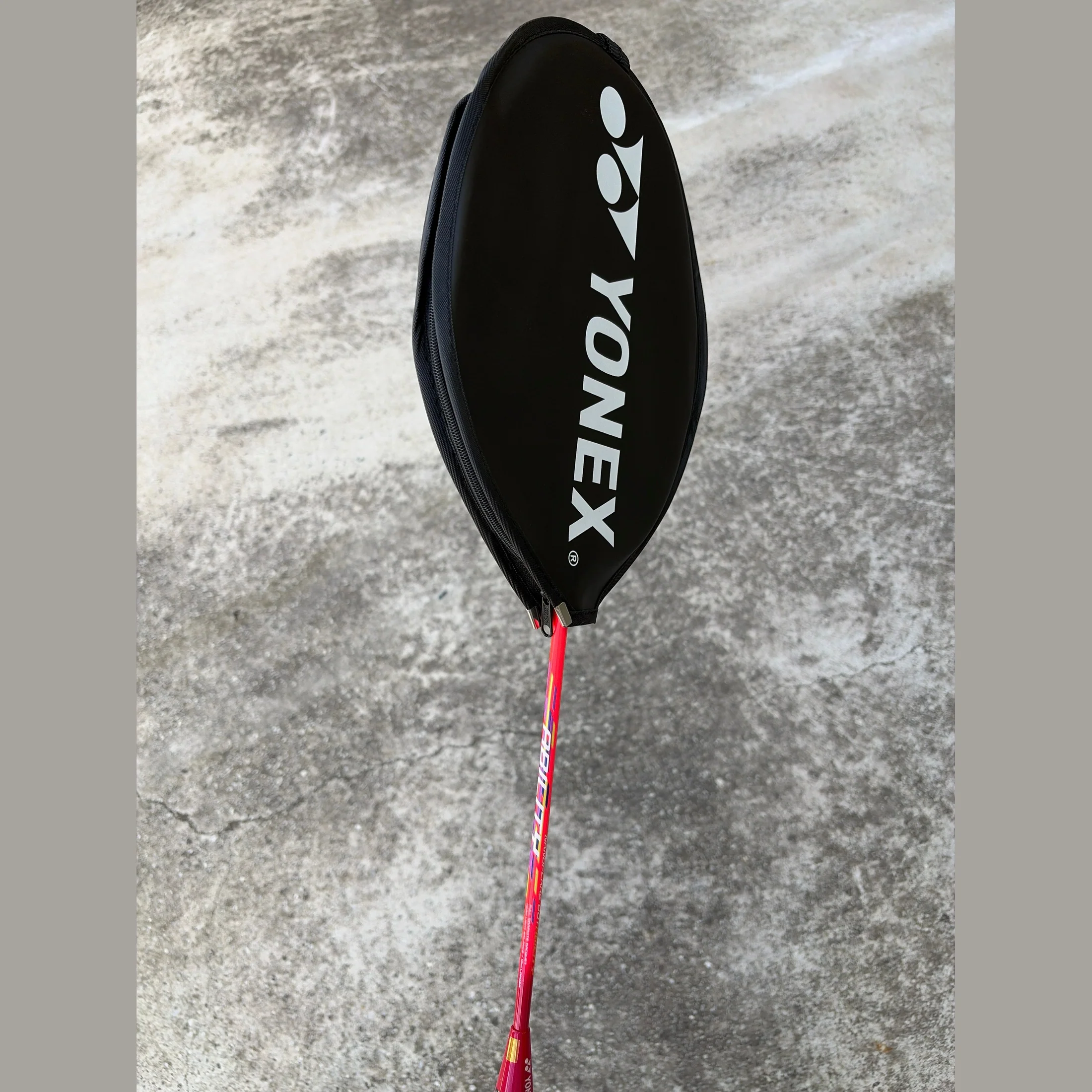 YONEX Nanoflare 001 Ability Badminton Racket Flash Red 5U*5 Strung - Image 3