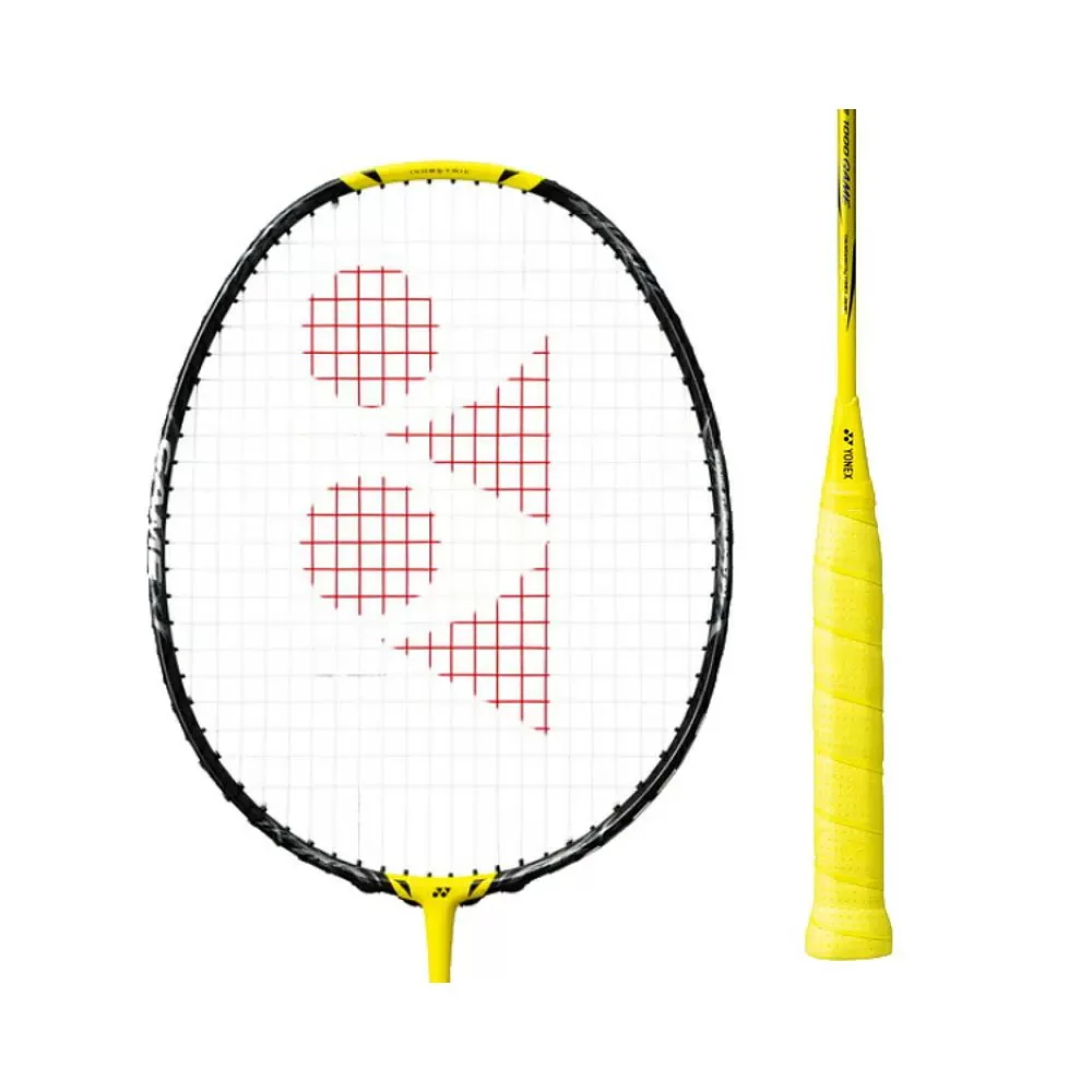 YONEX NANOFLARE 1000 Game Badminton Racket 4U G5 6G Lightning/Yellow - Image 2