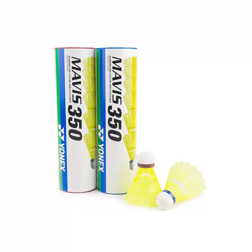 YONEX MAVIS 350 Badminton Nylon Shuttlecock 6PCS - WHITE - Image 4