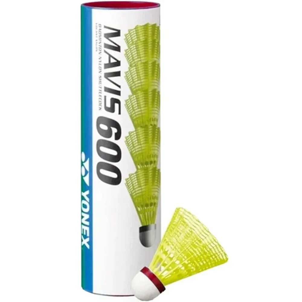 YONEX MAVIS 600 Badminton Nylon Shuttlecock 6PCS - WHITE - Image 5