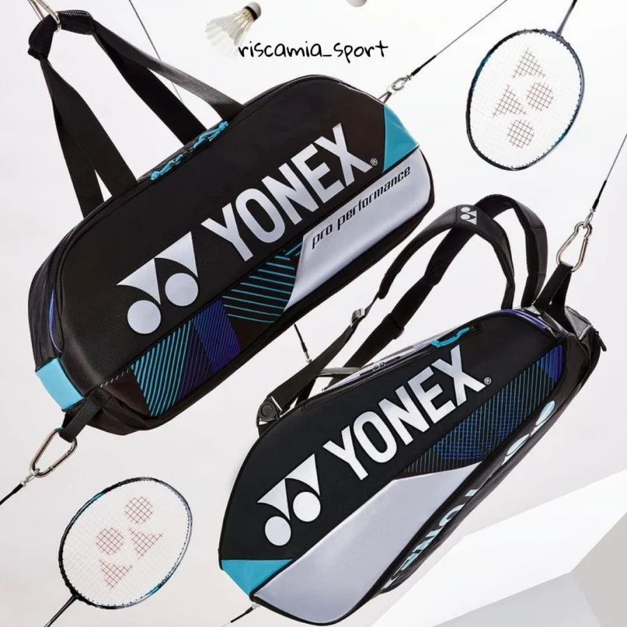 YONEX BA92431WEX Pro Tournament Bag 92431 Badminton Bag - Red - Image 2
