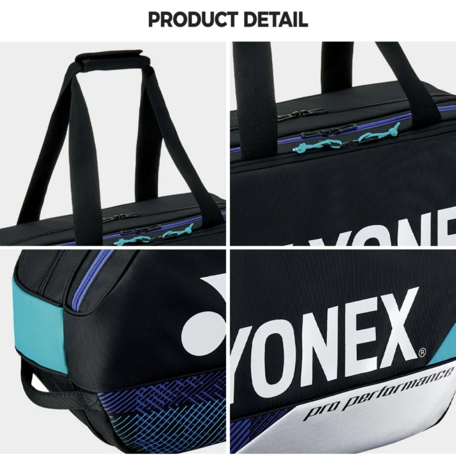 YONEX BA92431WEX Pro Tournament Bag 92431 Badminton Bag - Red - Image 3