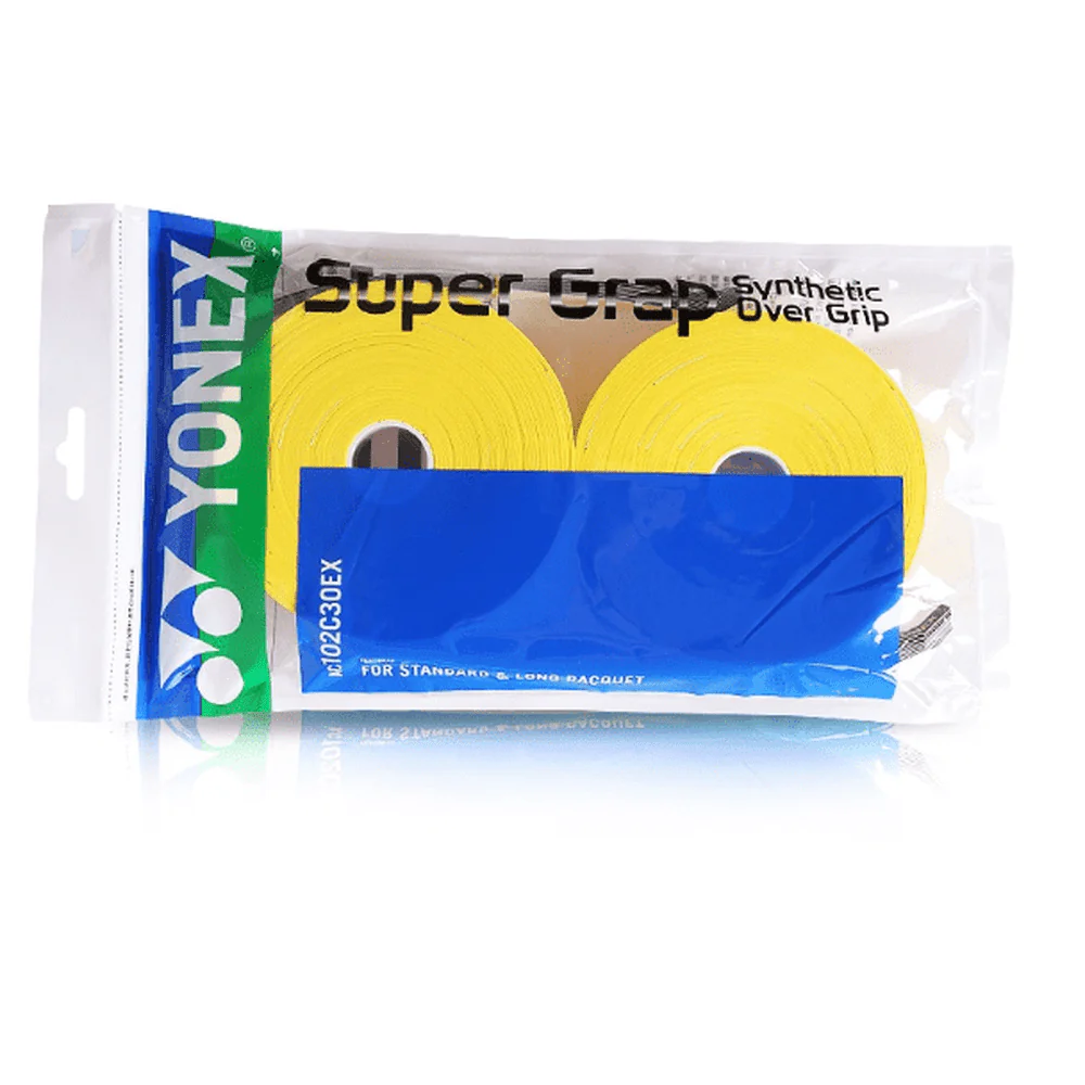 YONEX Super Grap AC102C30EX /AC102C30EX (30 Wraps) multiple colors Racket Grip - BLACK - Image 5