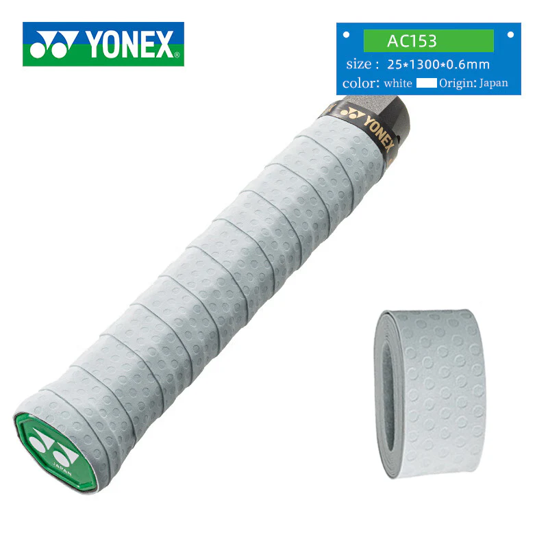 Yonex AC150 AC153 AC154 Wet Tacky Racket Grip Matte Texture Dry & Fresh, Non-Slip Overgrip Badminton Racket - black - Image 14