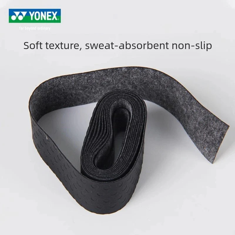 Yonex AC150 AC153 AC154 Wet Tacky Racket Grip Matte Texture Dry & Fresh, Non-Slip Overgrip Badminton Racket - black - Image 4