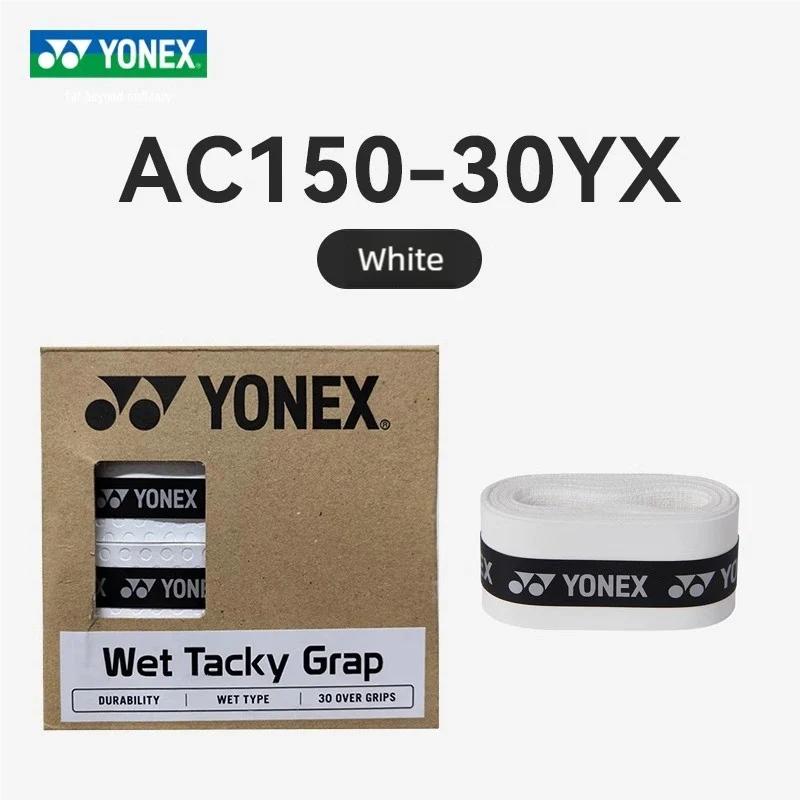 Yonex AC150 AC153 AC154 Wet Tacky Racket Grip Matte Texture Dry & Fresh, Non-Slip Overgrip Badminton Racket - black - Image 6