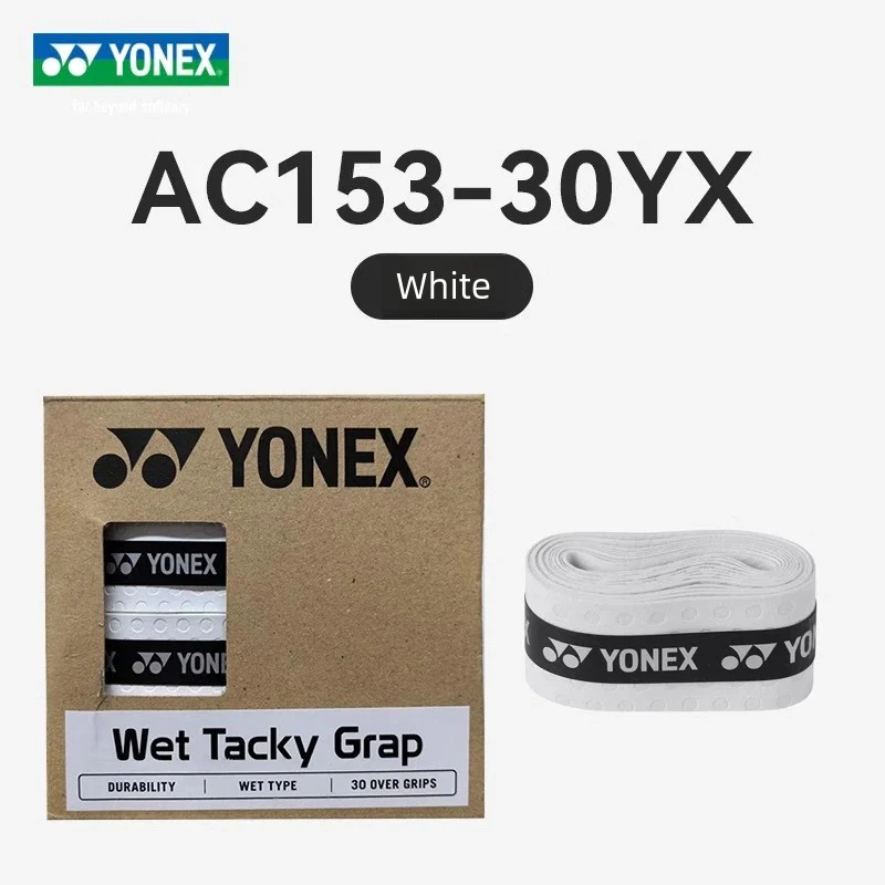 Yonex AC150 AC153 AC154 Wet Tacky Racket Grip Matte Texture Dry & Fresh, Non-Slip Overgrip Badminton Racket - black - Image 8