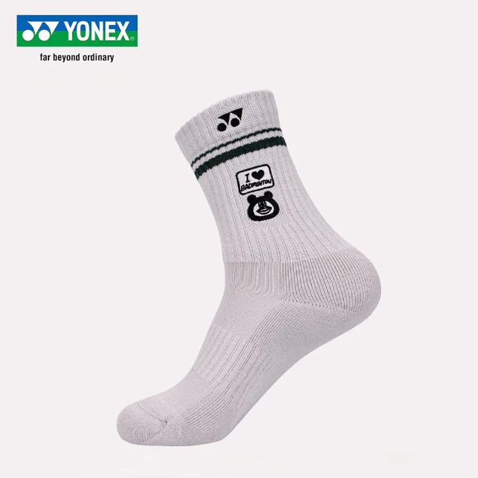 YONEX Women's Badminton Sport Sock Badminton Apparel - White - Image 10